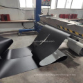 Black matt suface PVC conveyor belt for supermarket /cargo conveyor belt